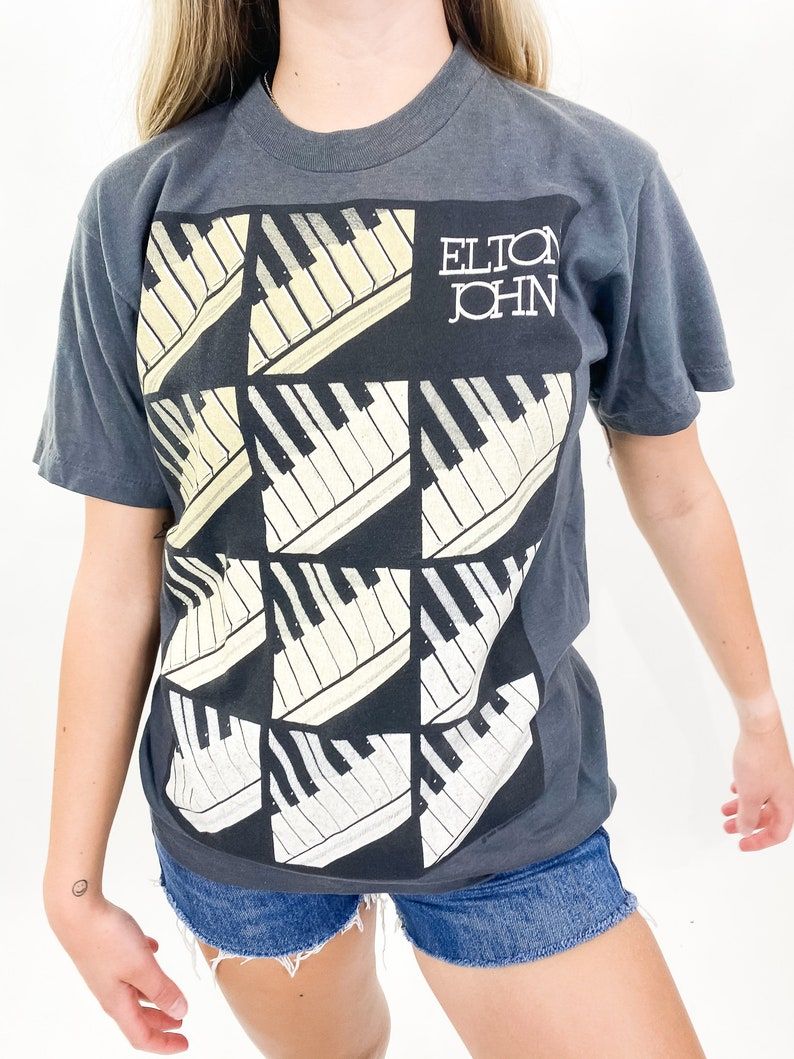 Elton John Vintage 1986 Tour Tee