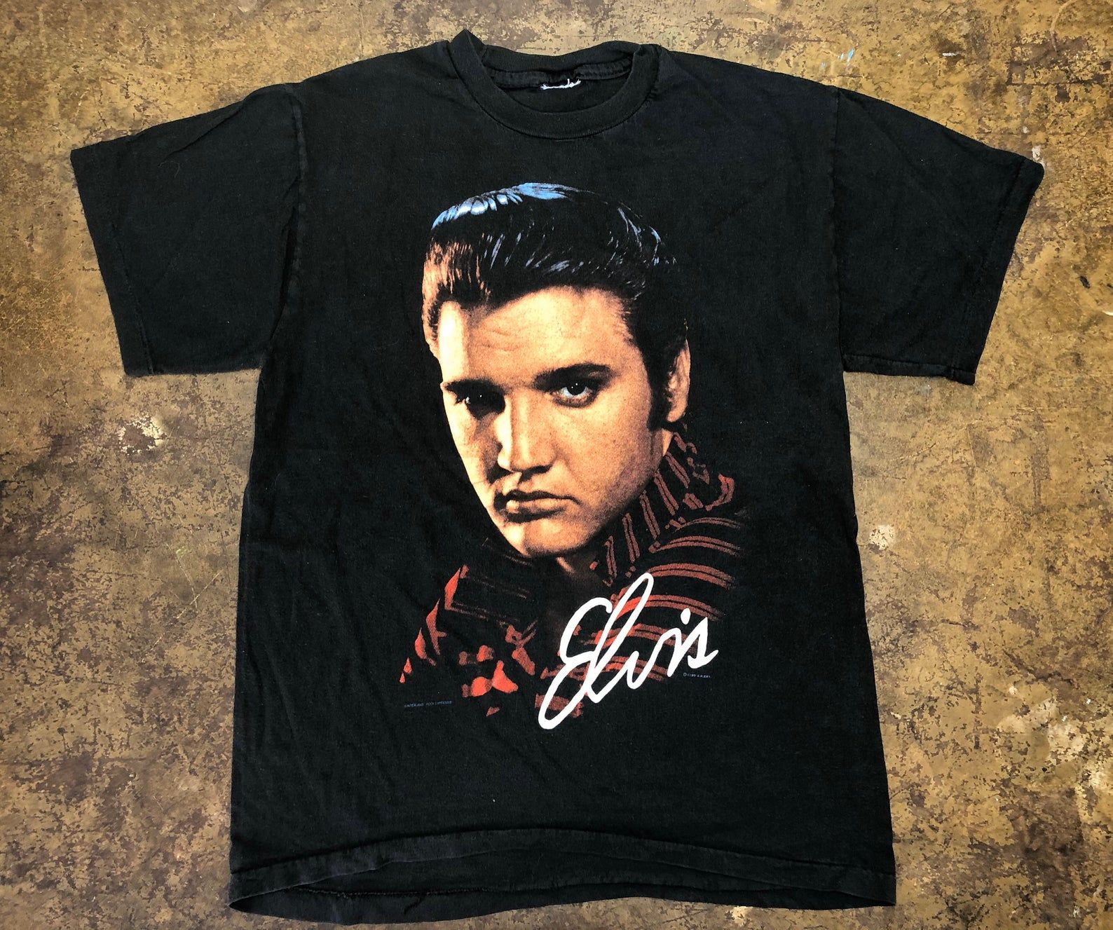 Elvis Shirt 1990 Winterland Rock Express Vintage 90S Tshirt The King Rock Roll Tee