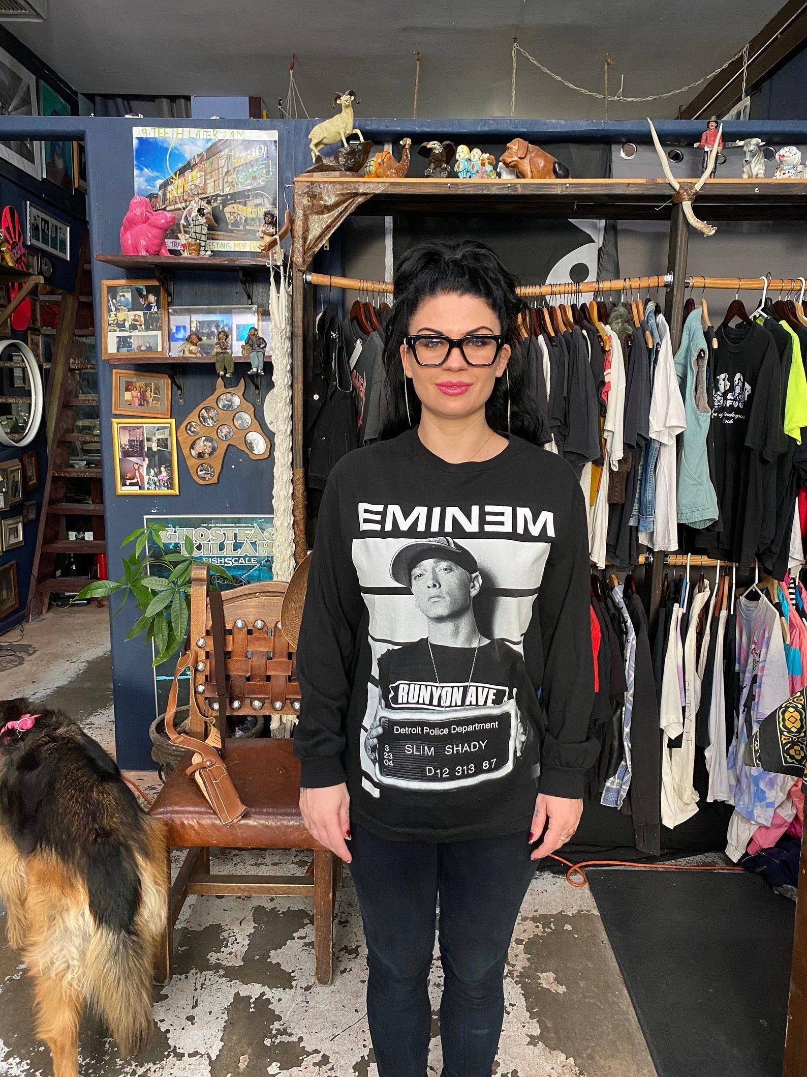 Eminem D Black Vintage Tee 2000 Shady