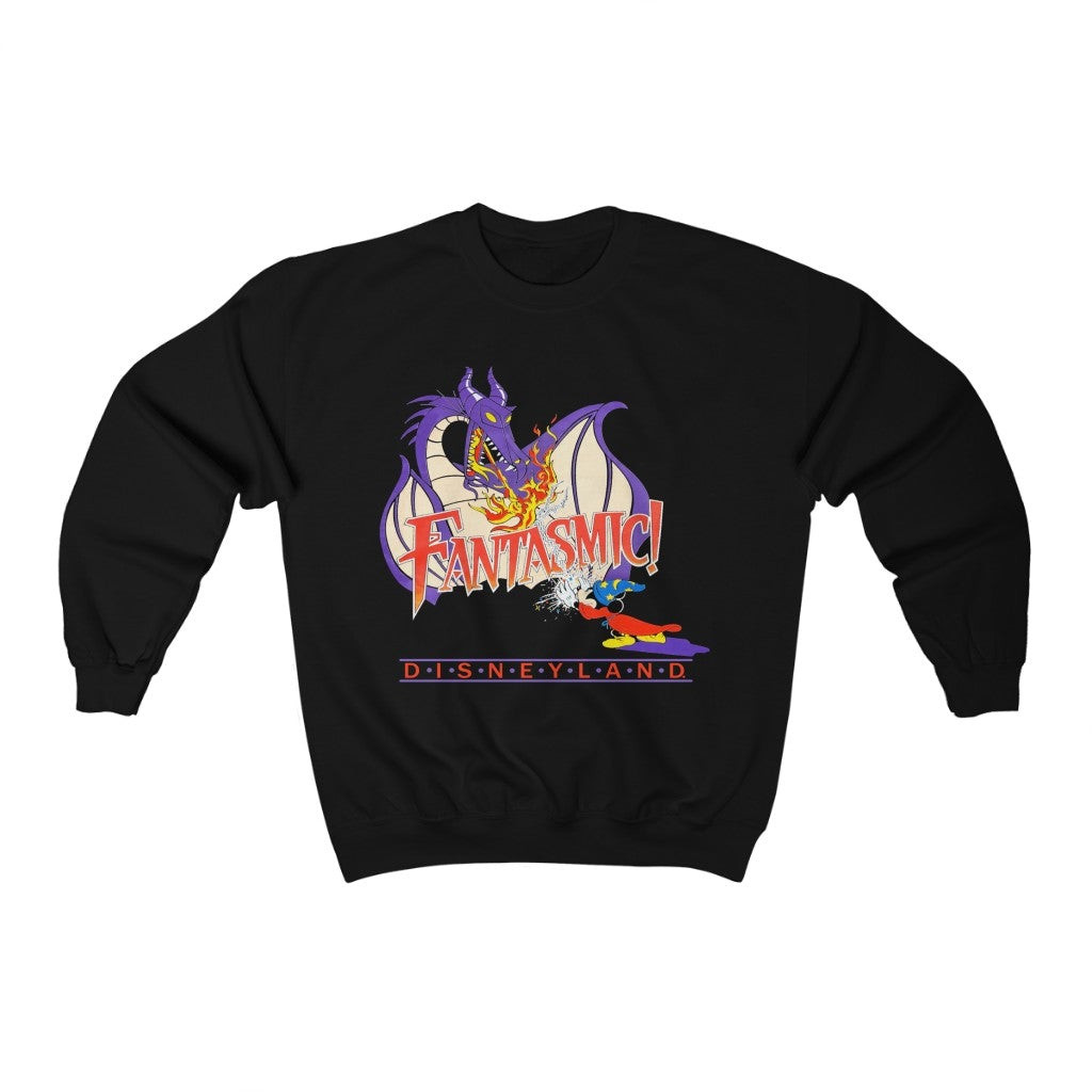 Fantasmic Vintage Disney Mickey 90S Disney Designs Disneyland Sweatshirt 211223