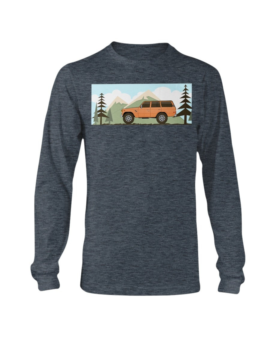 Fj60 Land Cruiser Retro Long Sleeve T Shirt 211221