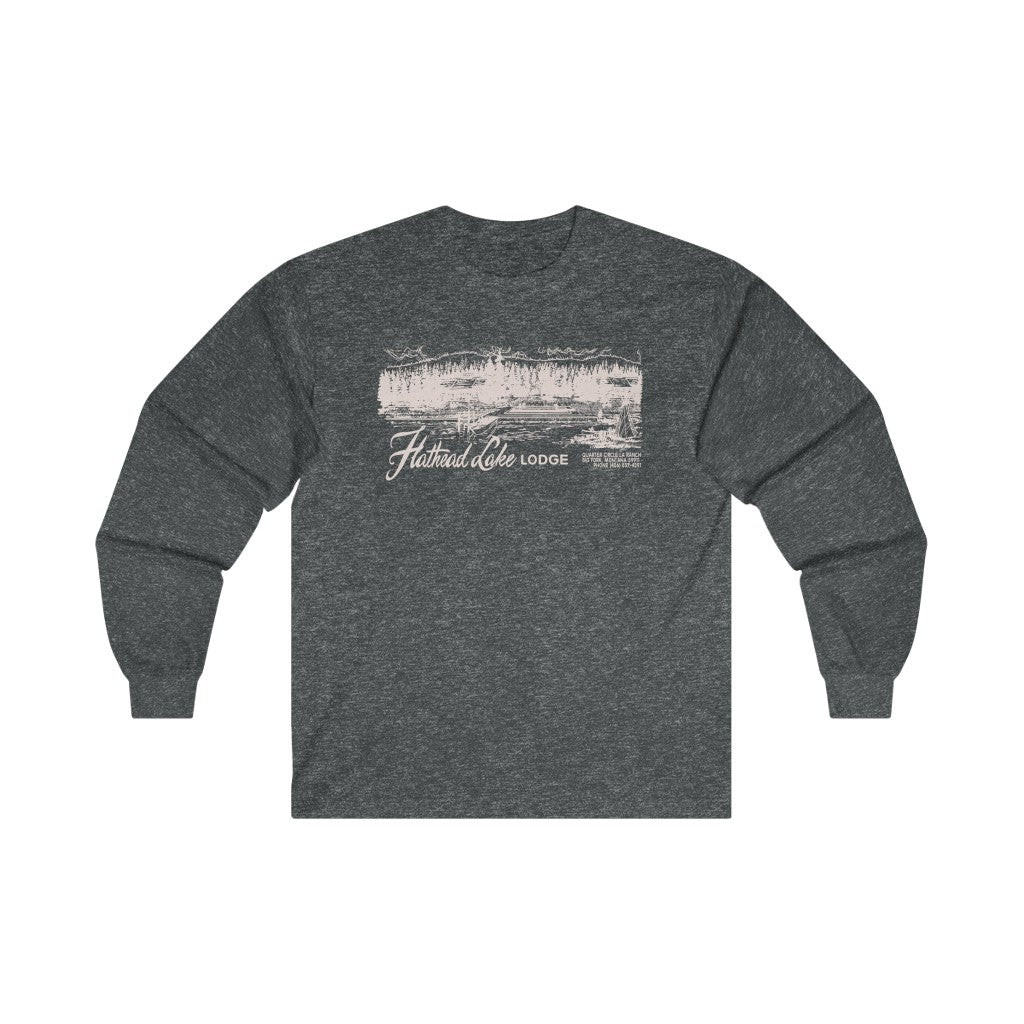 Flathead Lake Lodge Of Montana Long Sleeve Tee 211216