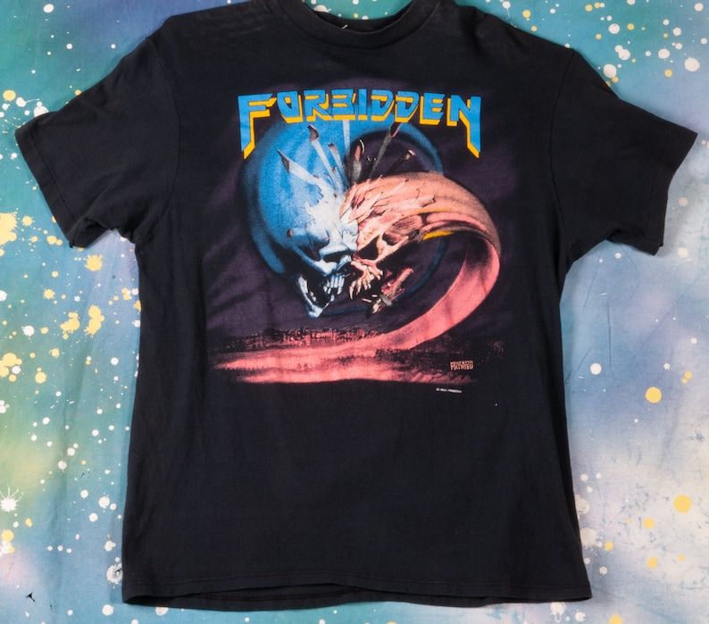 Forbidden Evil World Tour 1989 Rock Thrash Punk Metal