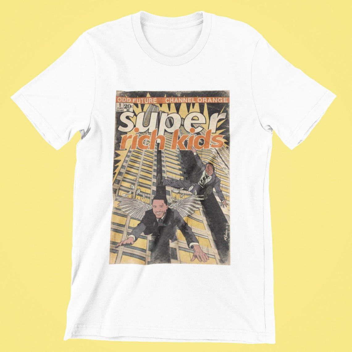 Frank Ocean & Earl - Super Rich Kids Comic Book Shirt