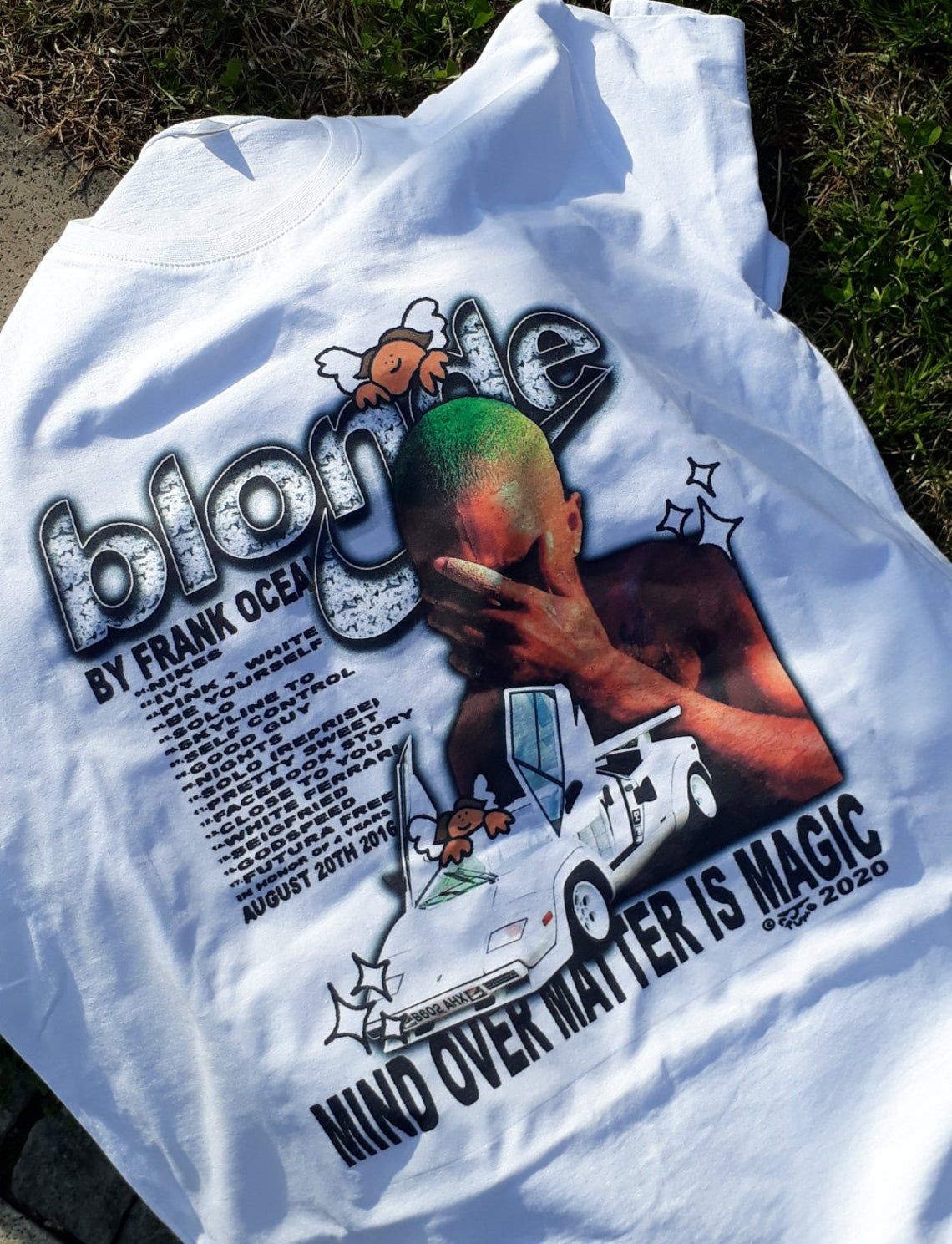 Frank Ocean Blonde Mind Over Matter is Magic shirt