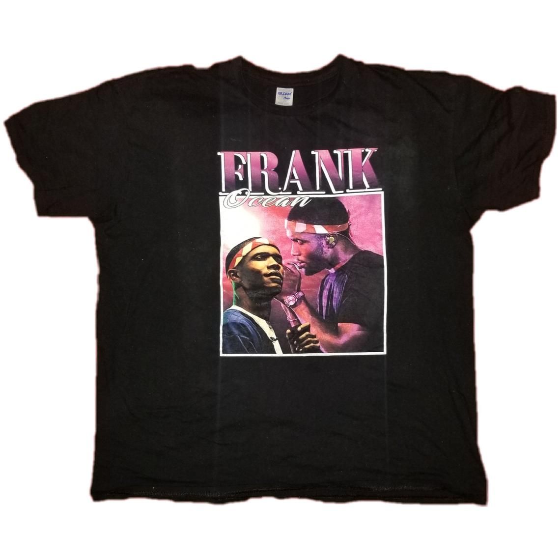 FRANK OCEAN Unisex 90s Vintage Style black graphic Shirt