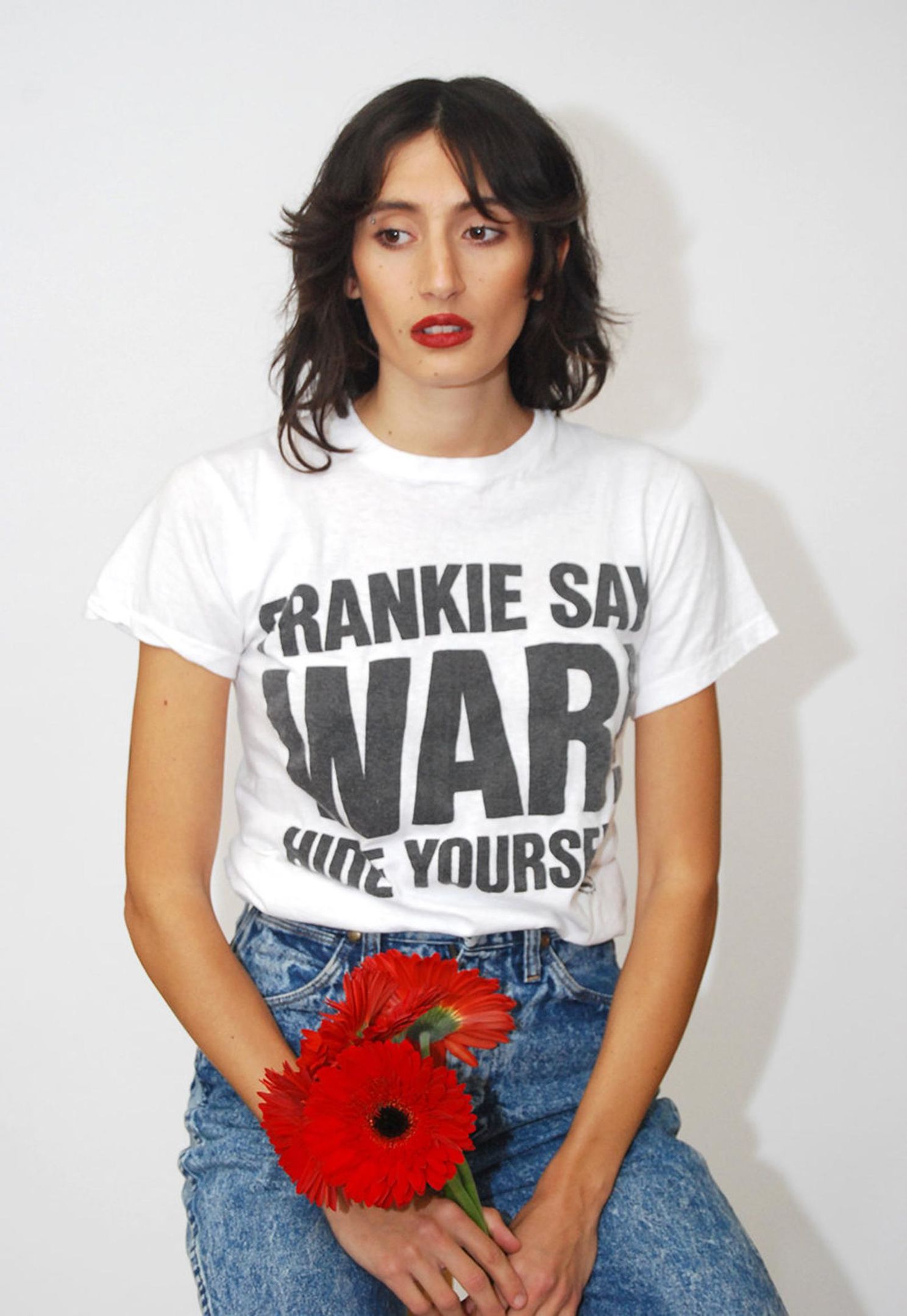 Frankie Goes To Hollywood T-Shirt M Vintage 80S Say War Relax Band Tour Concert Hi Nrg New Wave Rock N Roll frankie goes to hollywood t shirt m vintage 80s say war relax band tour concert hi nrg new wave rock n roll 7h2jc