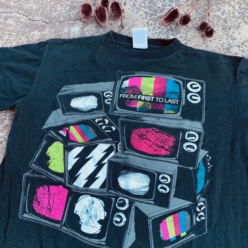 From First To Last Y2K Band Tee