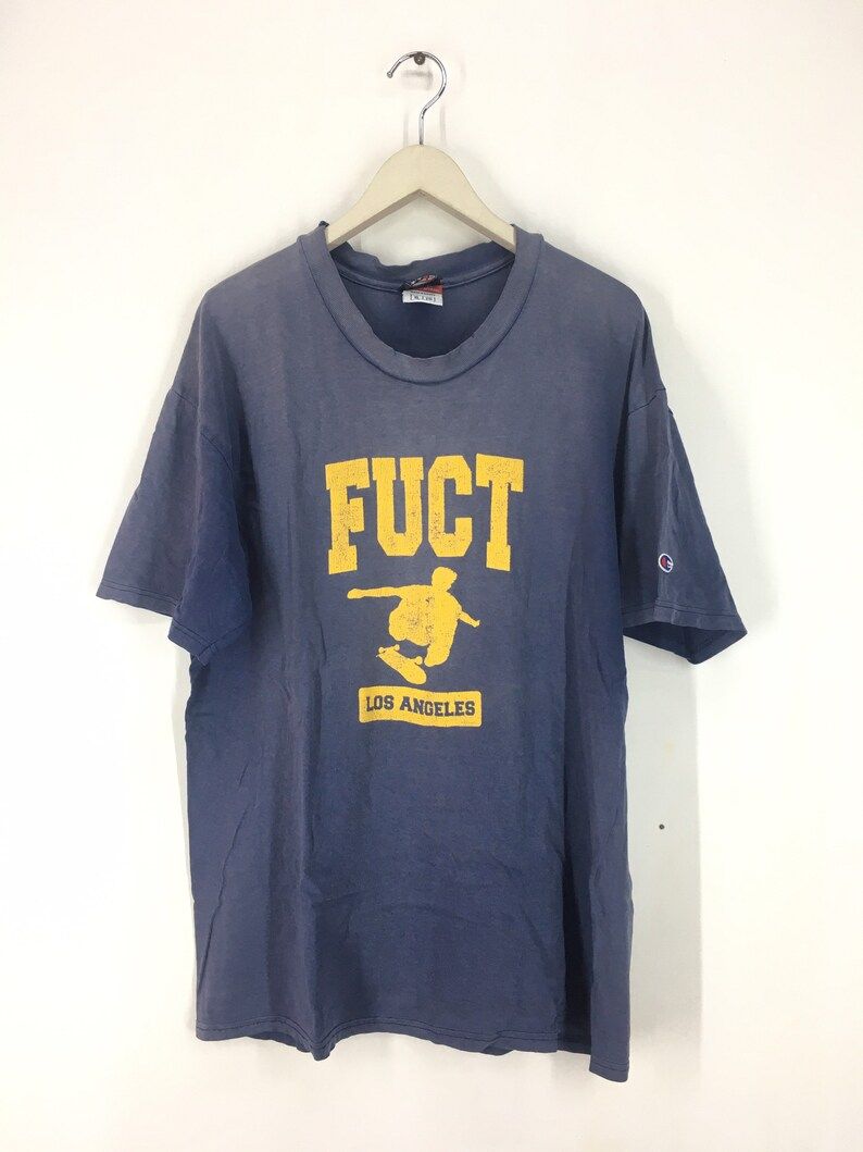 Fuct X Champion Skateboard T Shirt