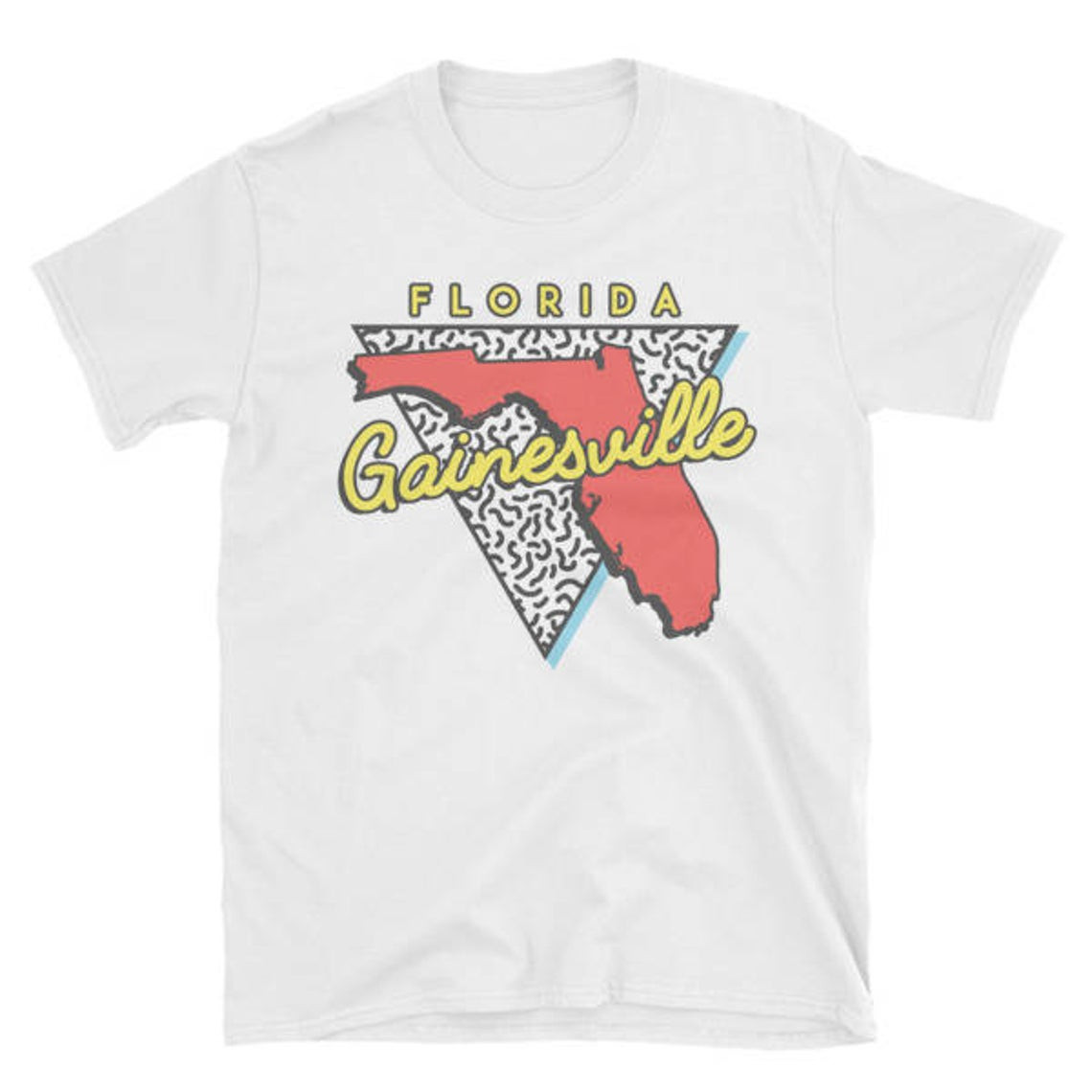 Gainesville Florida Souvenir Triangle Vintage shirt