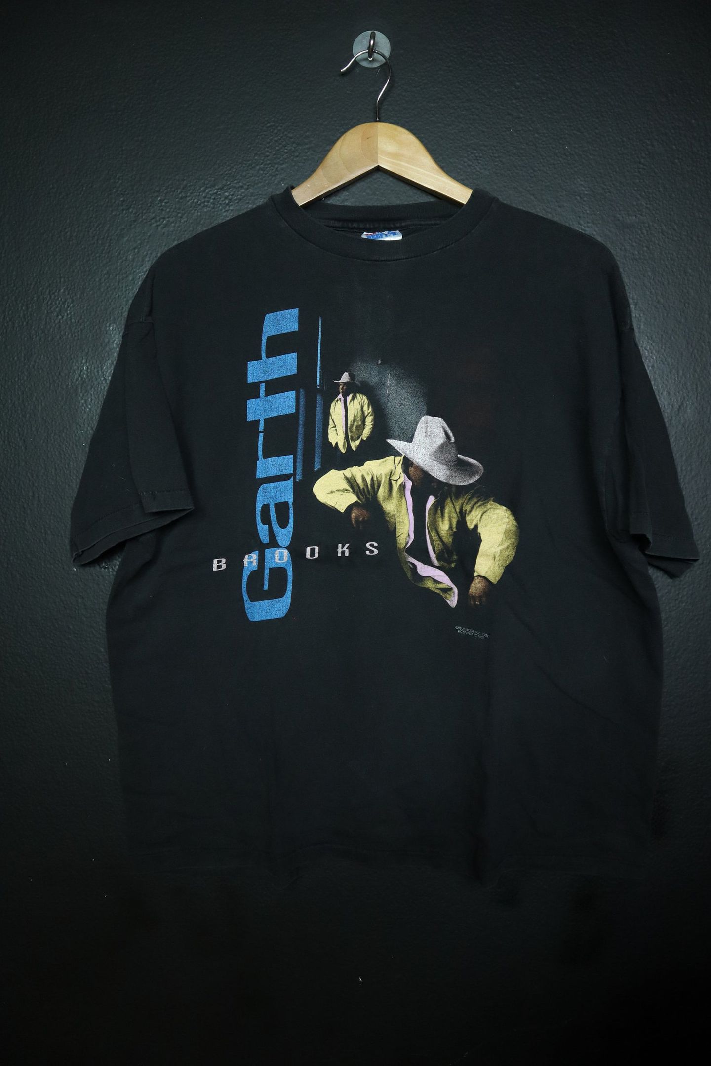 Garth Brooks What Comes From A Book 1990'S Vintage Tshirt