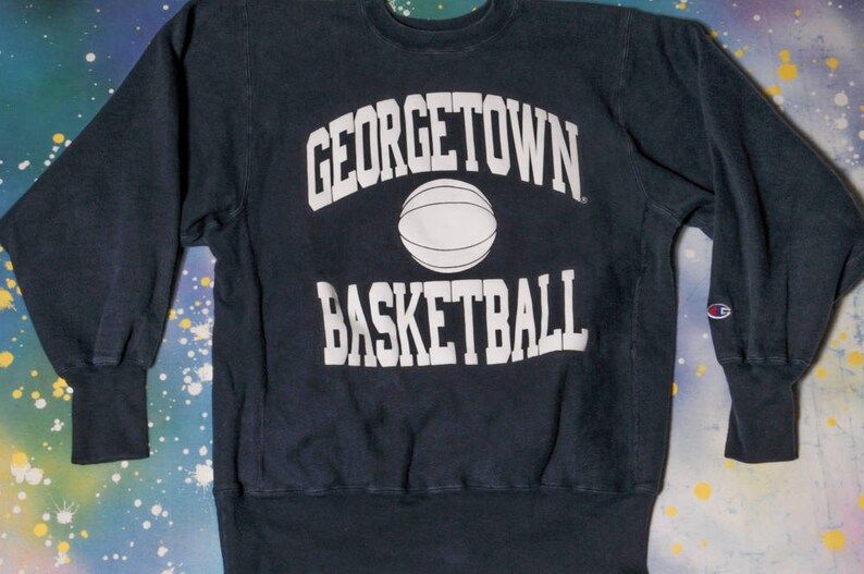 Georgetown Basketball Champion Reverse Weave Sweatshirt