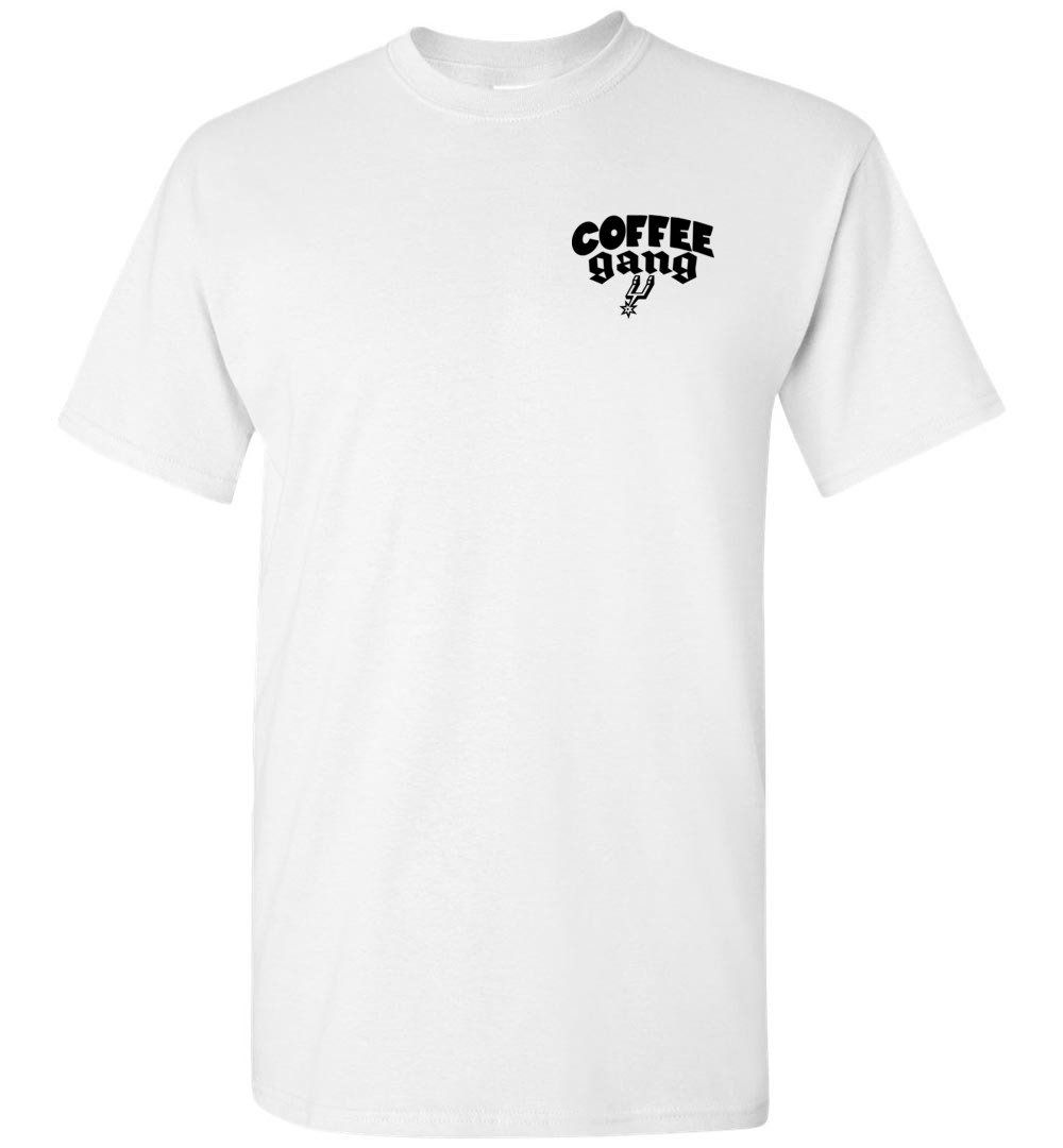Get your morning cuppa with the Spurs coffee gang T-shirt get your morning cuppa with the spurs coffee gang t shirt uu7i9