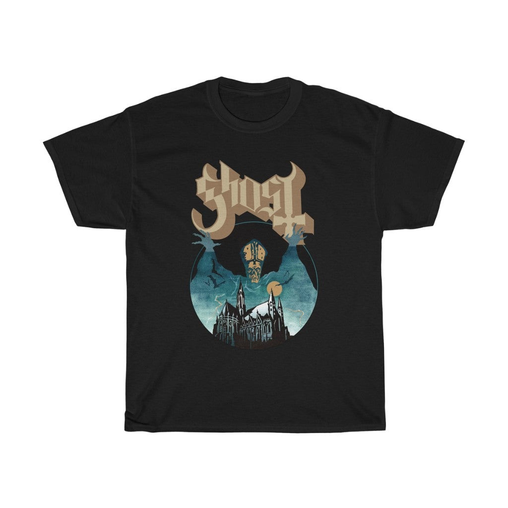 Ghost Band T Shirt Vintage Look Retro Unisex Heavy Cotton Tee 211112