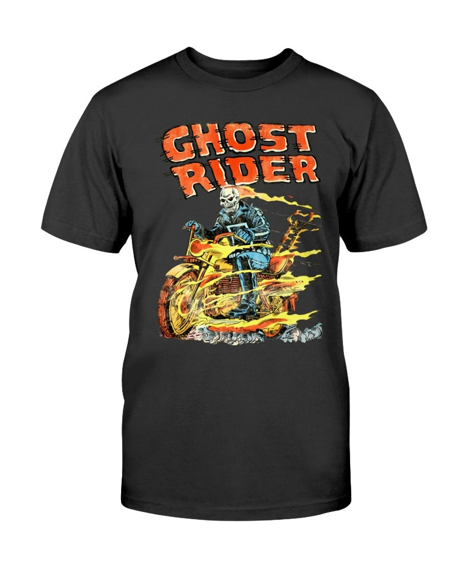 Ghost Rider Hell On Wheels Vintage T Shirt 211005