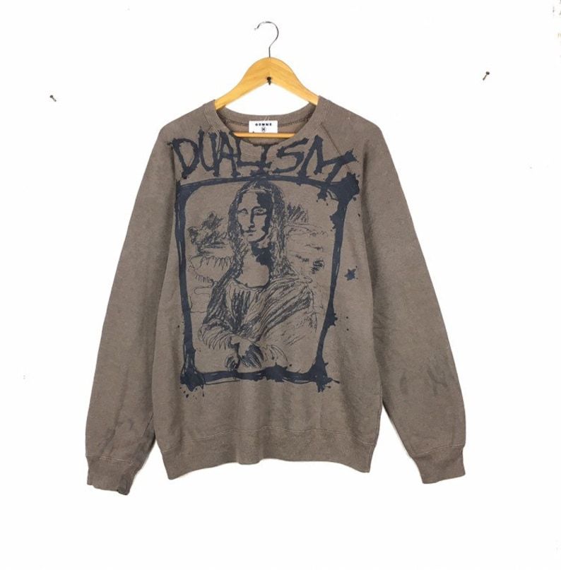 Gomme Homme Japanese Brand Sweatshirt Crewneck Big Print