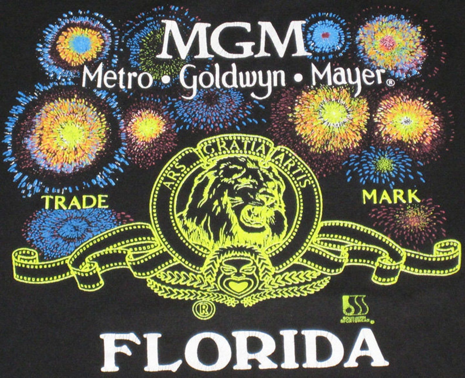 Gonna Hold Time Hostage Down In Florida Child - Vintage 1980S Mgm Studios Florida T-Shirt - Walt Disney World - 50/50 - Not Screen Stars