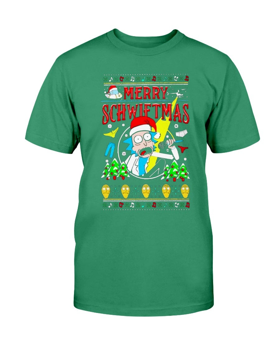Good Santa Merry Schwiftmas Ugly Christmas T Shirt 211227