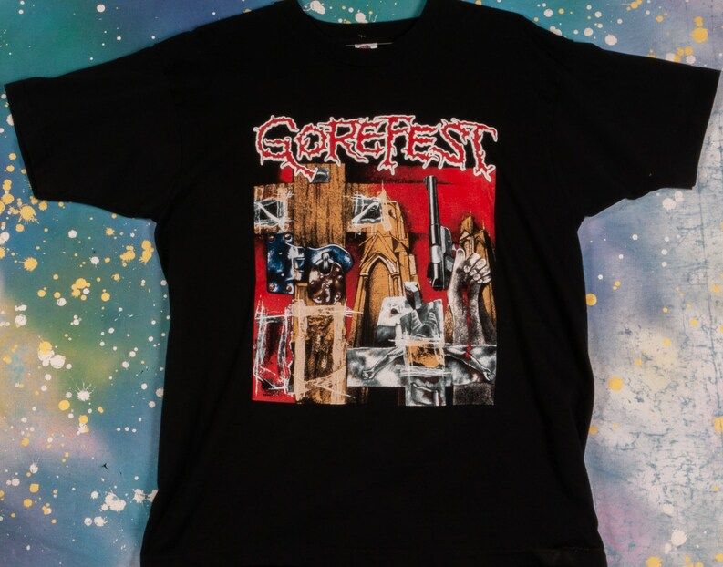 Gorefest 1993 North America Tour Thrash Metal Rock
