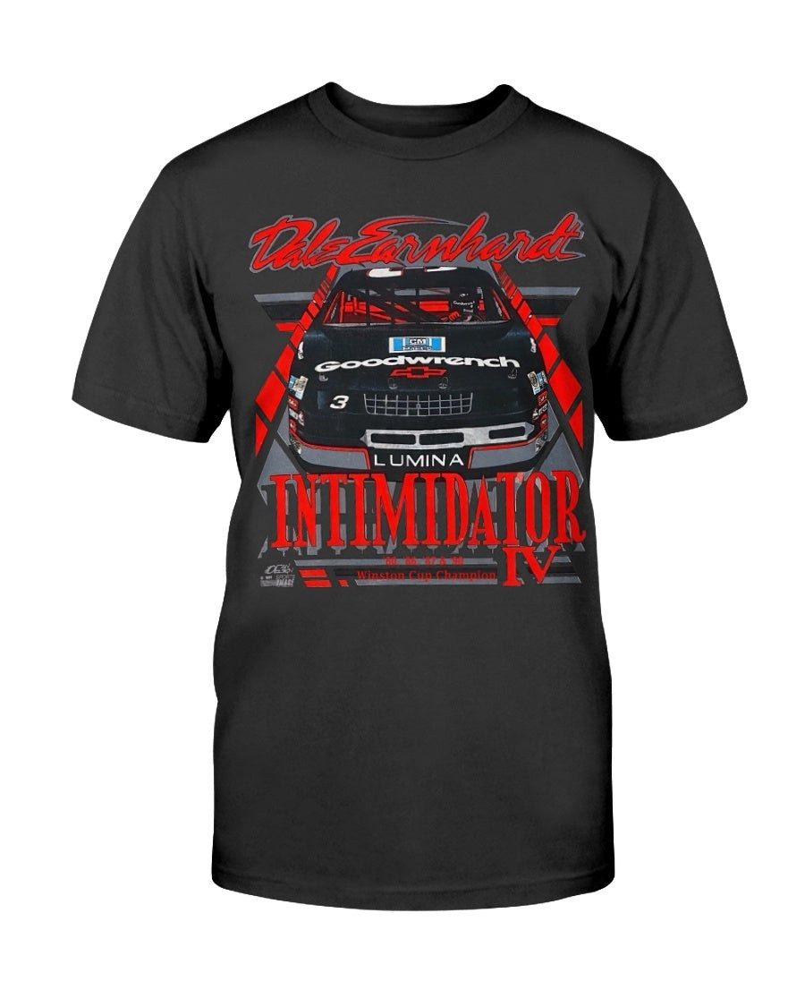 Grab It Vintage Nascar Dale Earnhardt Intimudator Iv 1991 Moto Sport T Shirt 090321