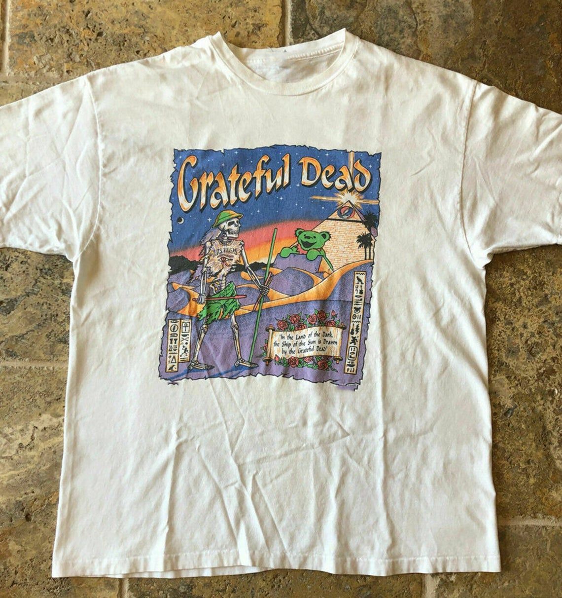 Grateful Dead Band Las Vegas 1994 Tour shirt