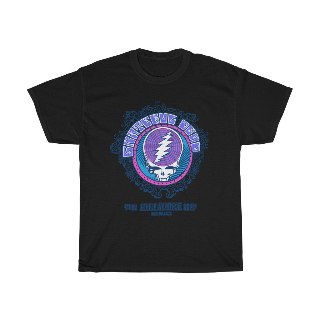 Grateful Dead Filmore Auditorium Vintage Unisex Heavy Cotton Tee 211022
