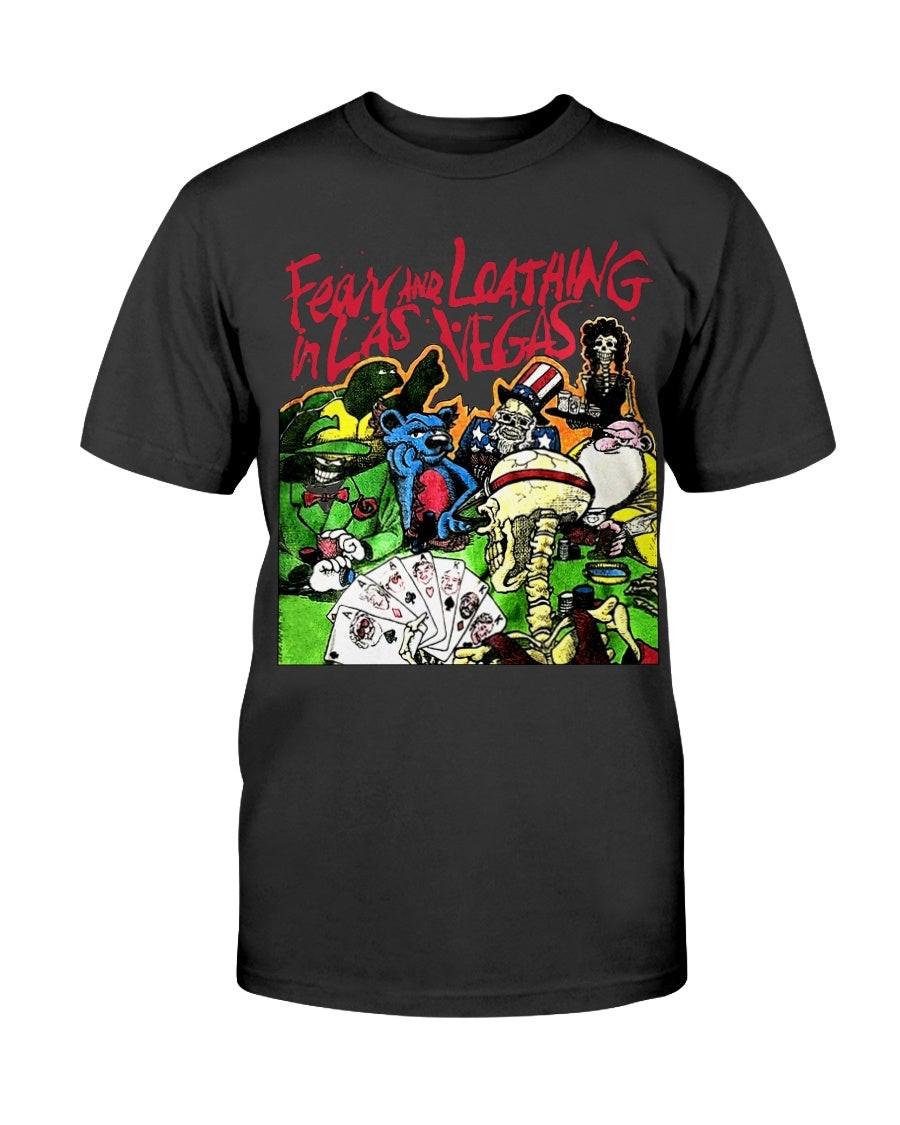 Grateful Dead Santana R And Loathing In Las Vegas 1991 Tour Vintage T Shirt 211208