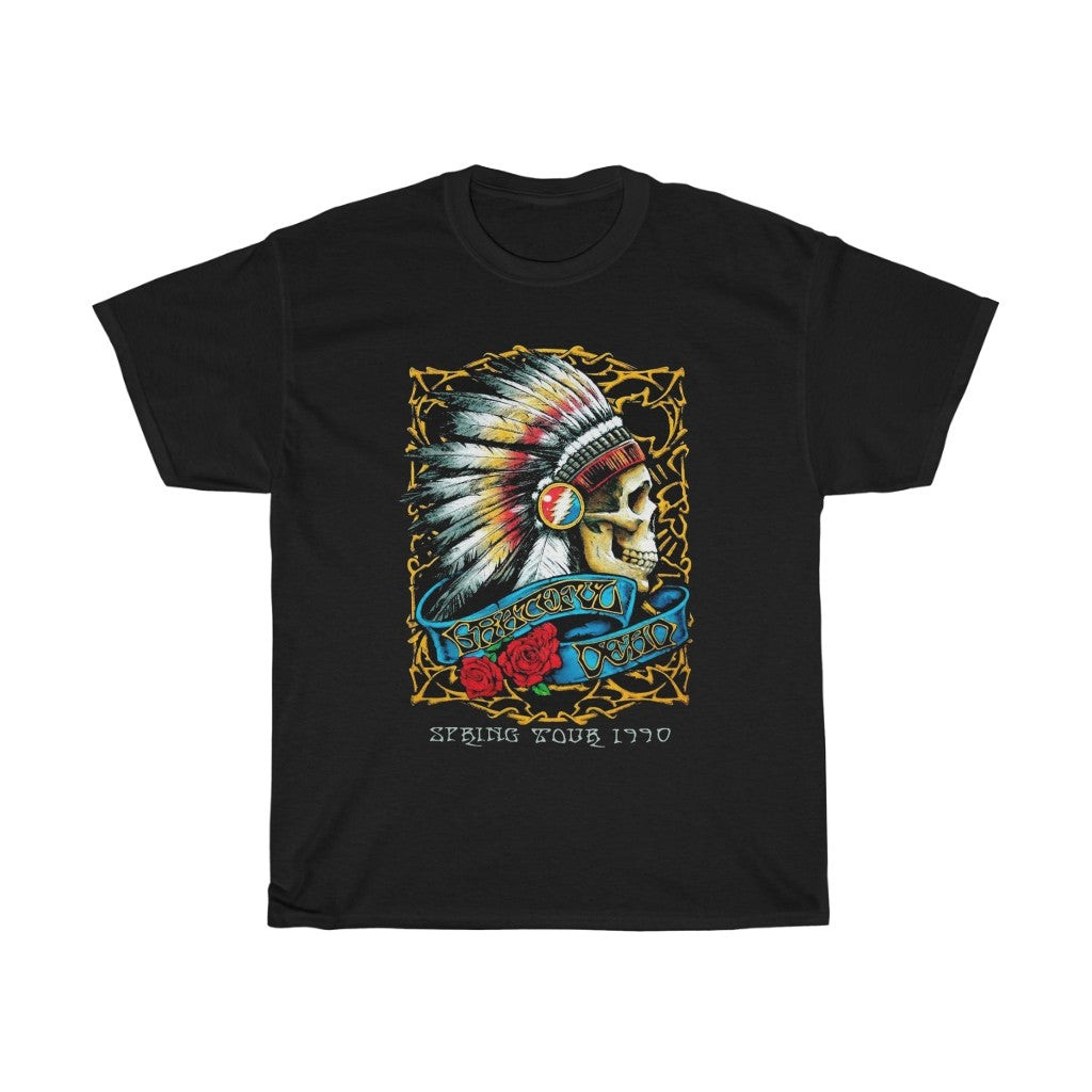 Grateful Dead Spring Tour 1990 Unisex Heavy Cotton Tee 210917