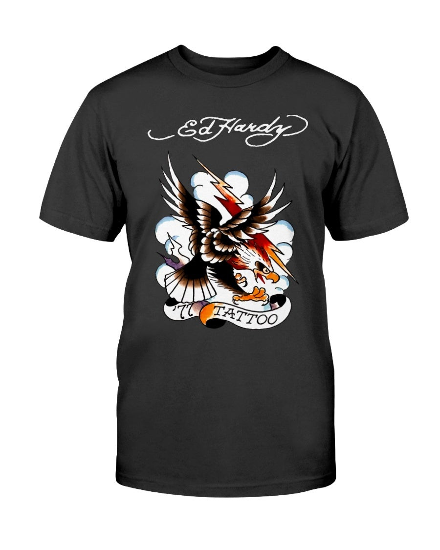 Great Father S Day Gifts Ed Hardy Christian Audigier S Crew Neck Eagle Tattoo T Shirt 210928 great father s day gifts ed hardy christian audigier s crew neck eagle tattoo t shirt 210928