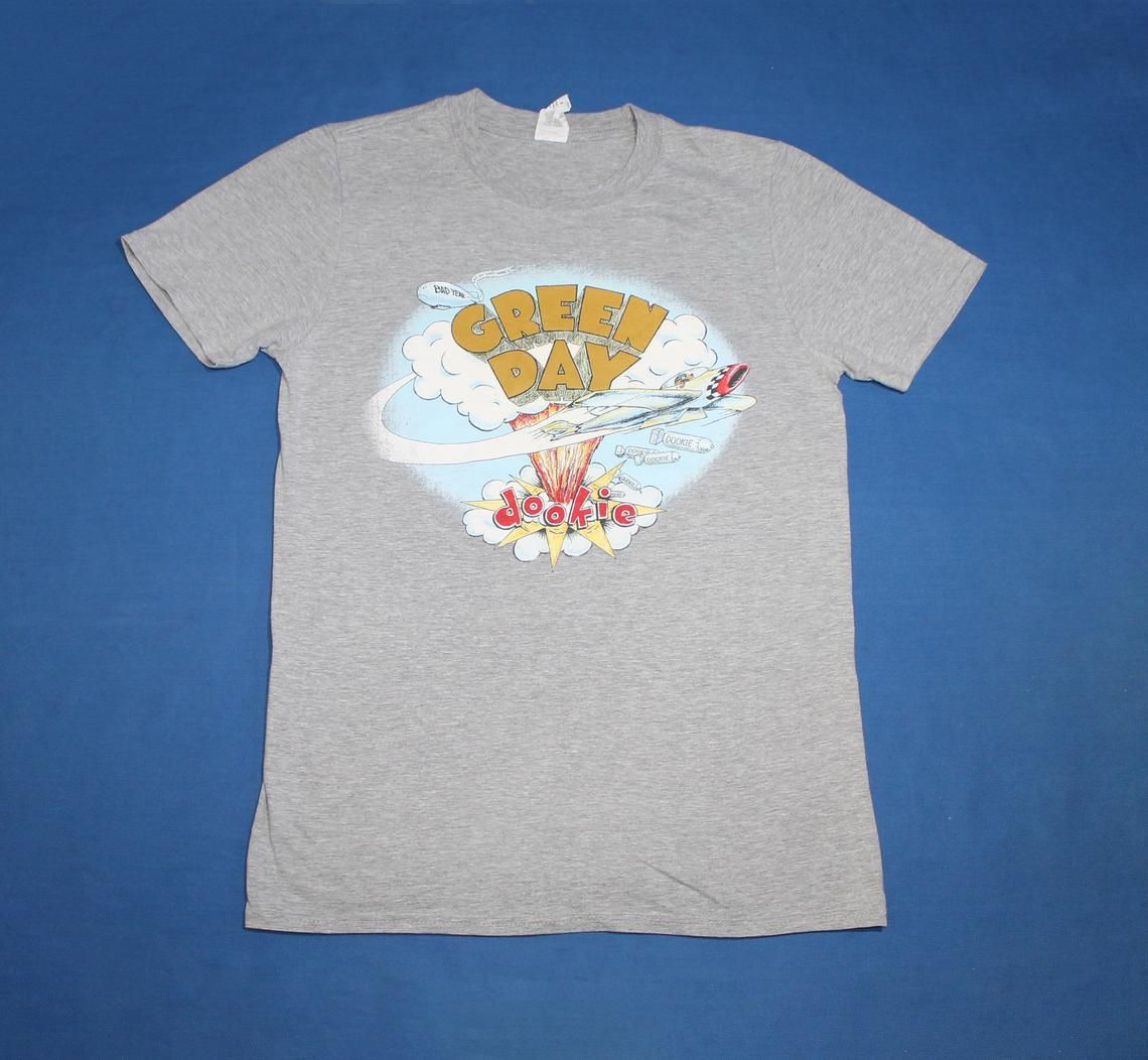Green Day Dookie Shirt American Rock Band Shirt Punk Rock Pop Punk Vintage Shirt