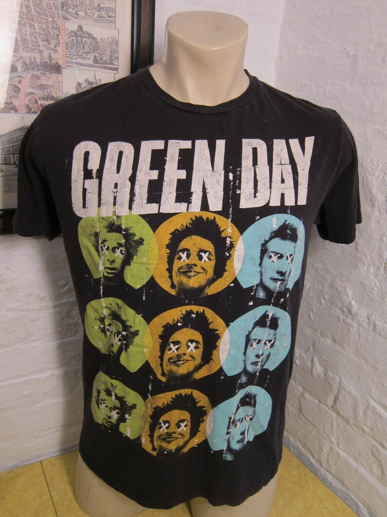 Green Day Shirt Single Sided