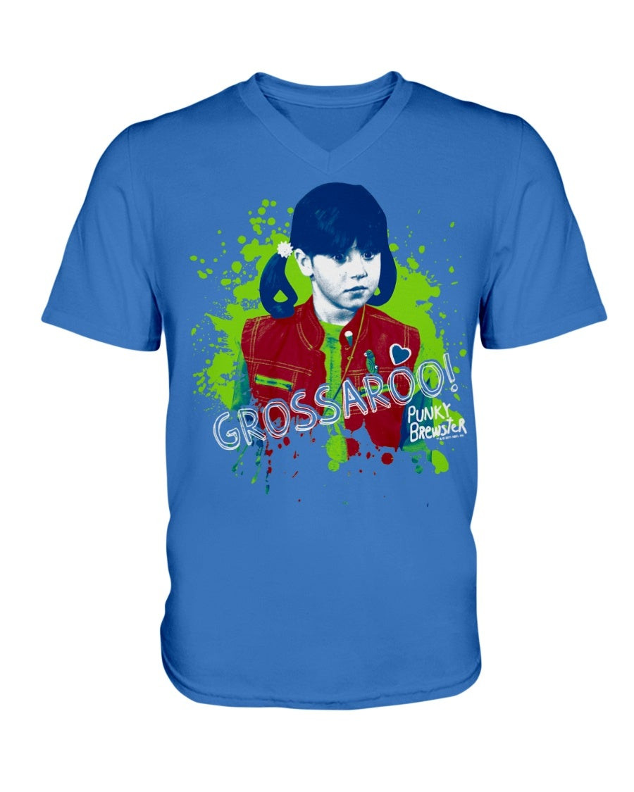 Grossaroo Punky Brewster V Neck Tee 210914