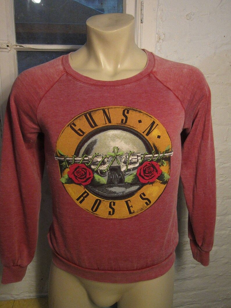 Guns And Roses Sweatshirt Single Sided
