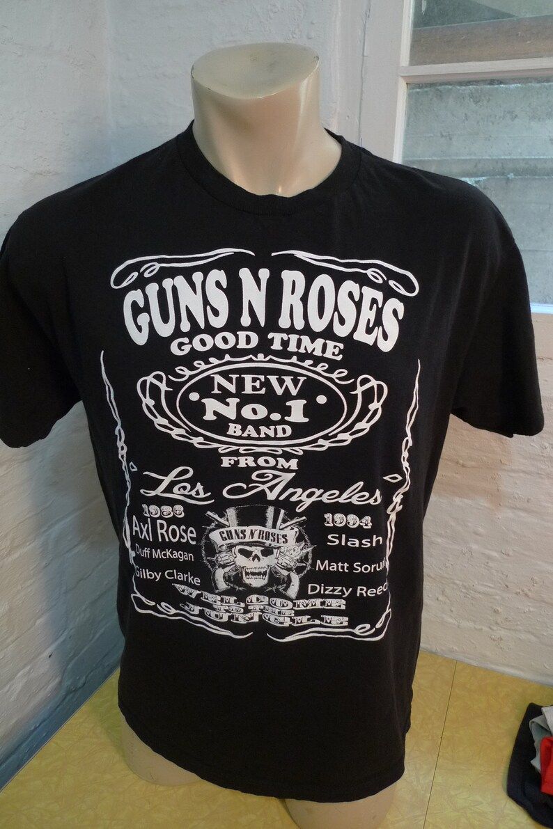 Guns N Roses Shirt Single Sided