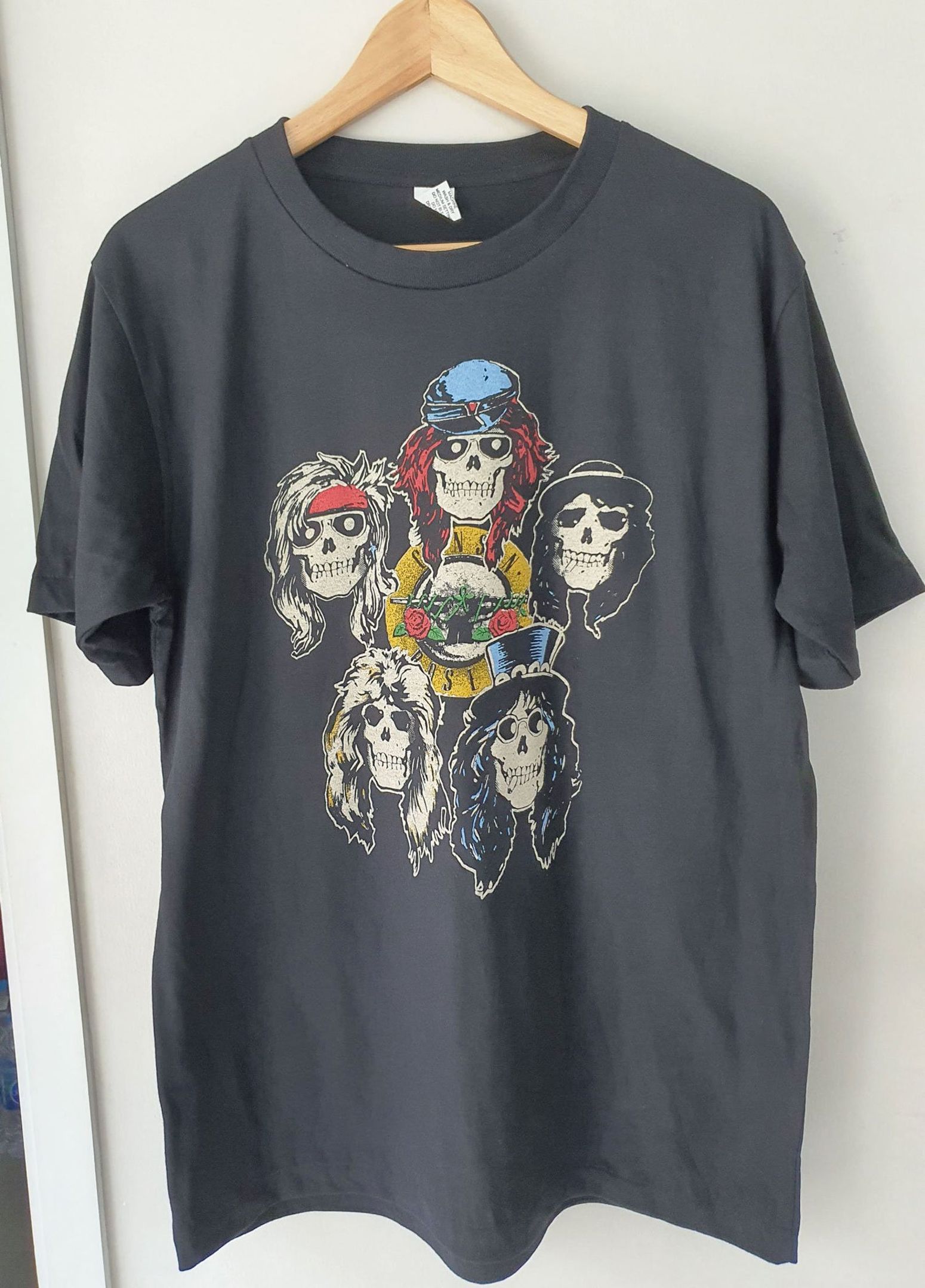 Guns N Roses T-Shirt Vintage Look Retro T-Shirt L 21
