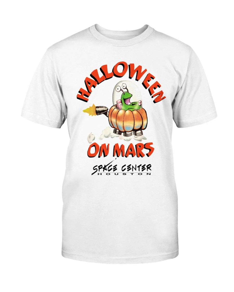 Halloween On Mars T Shirt Vintage 90S Space Center Houston Nasa T Shirt 211001