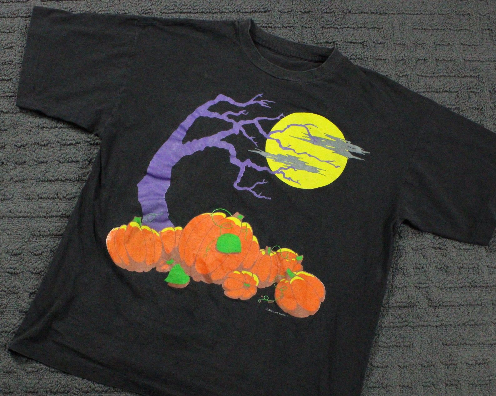 Halloween T-Shirt / Vintage 90S Pumpkin Patch / Expert Horror / Promo Graphic Tee
