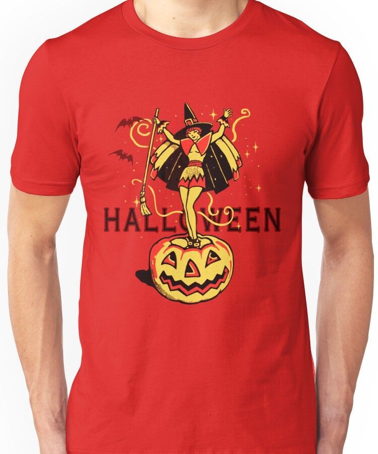 Halloween Witch Girl vintage Unisex shirt