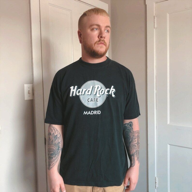 Hard Rock Cafe Madrid Short Sleeve T Shirtlarge