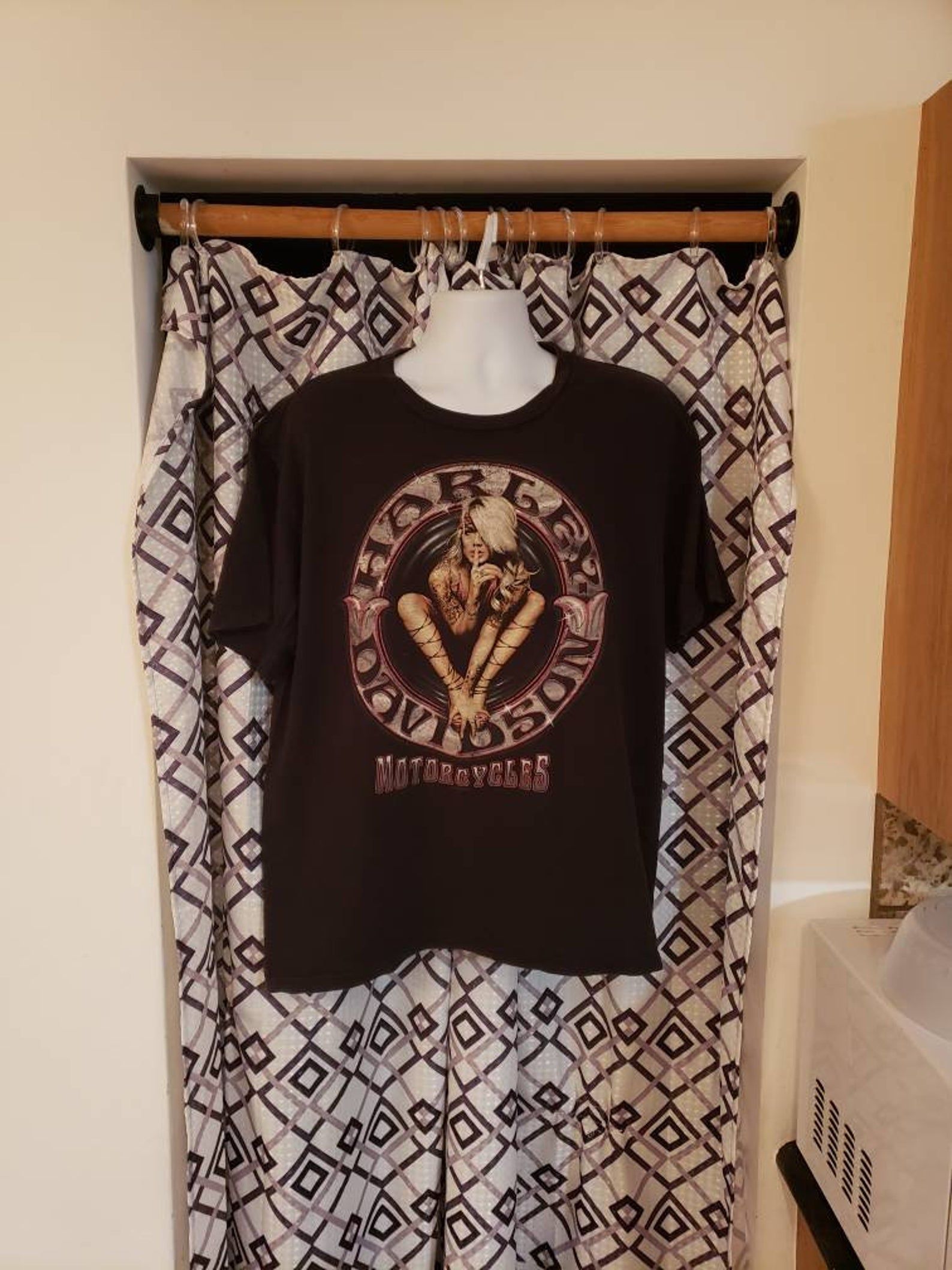 Harley Davidson Biker Chick Lake Erie Ohio T-Shirt