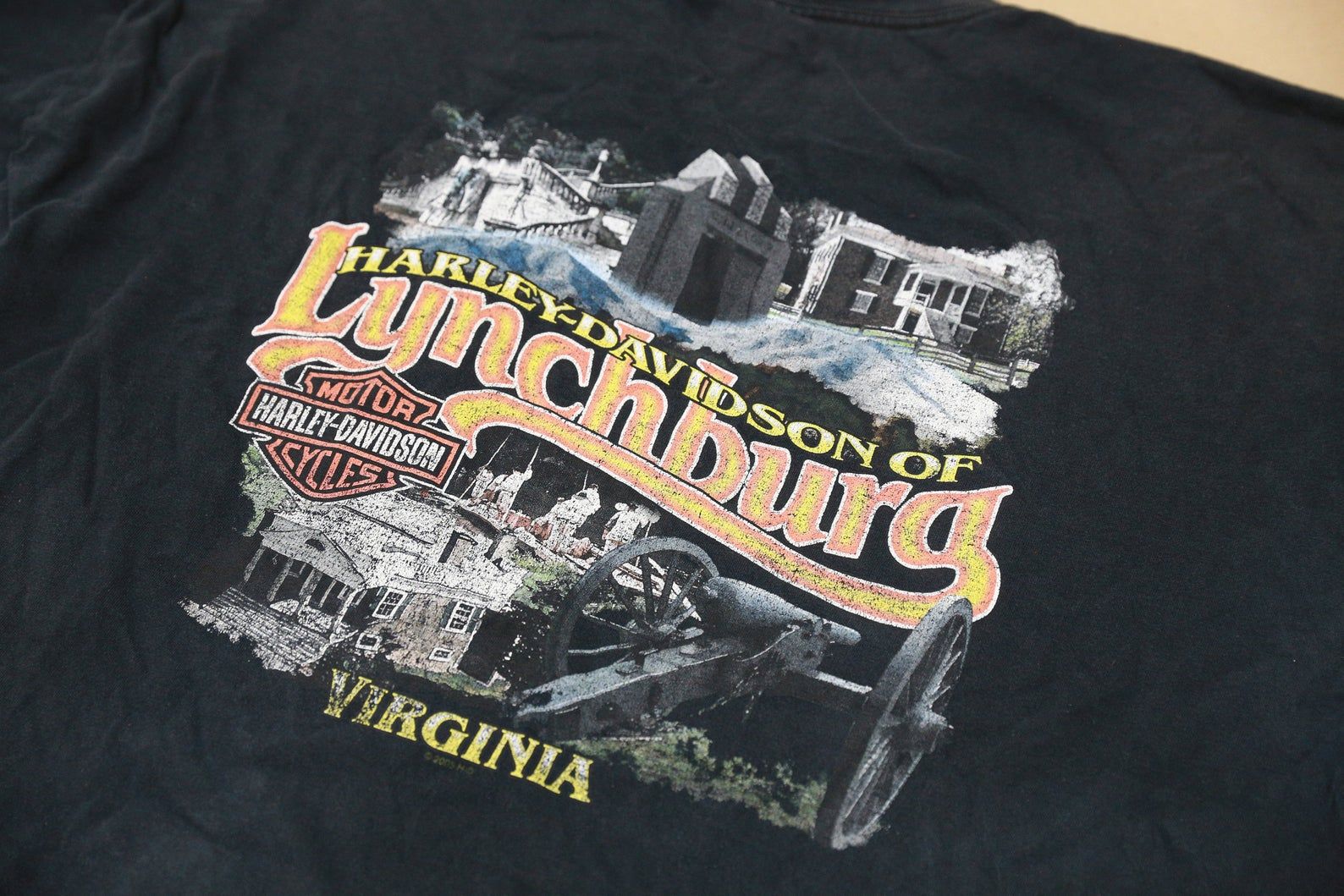 Harley Davidson Lynchburg Virgina - Vintage Tee