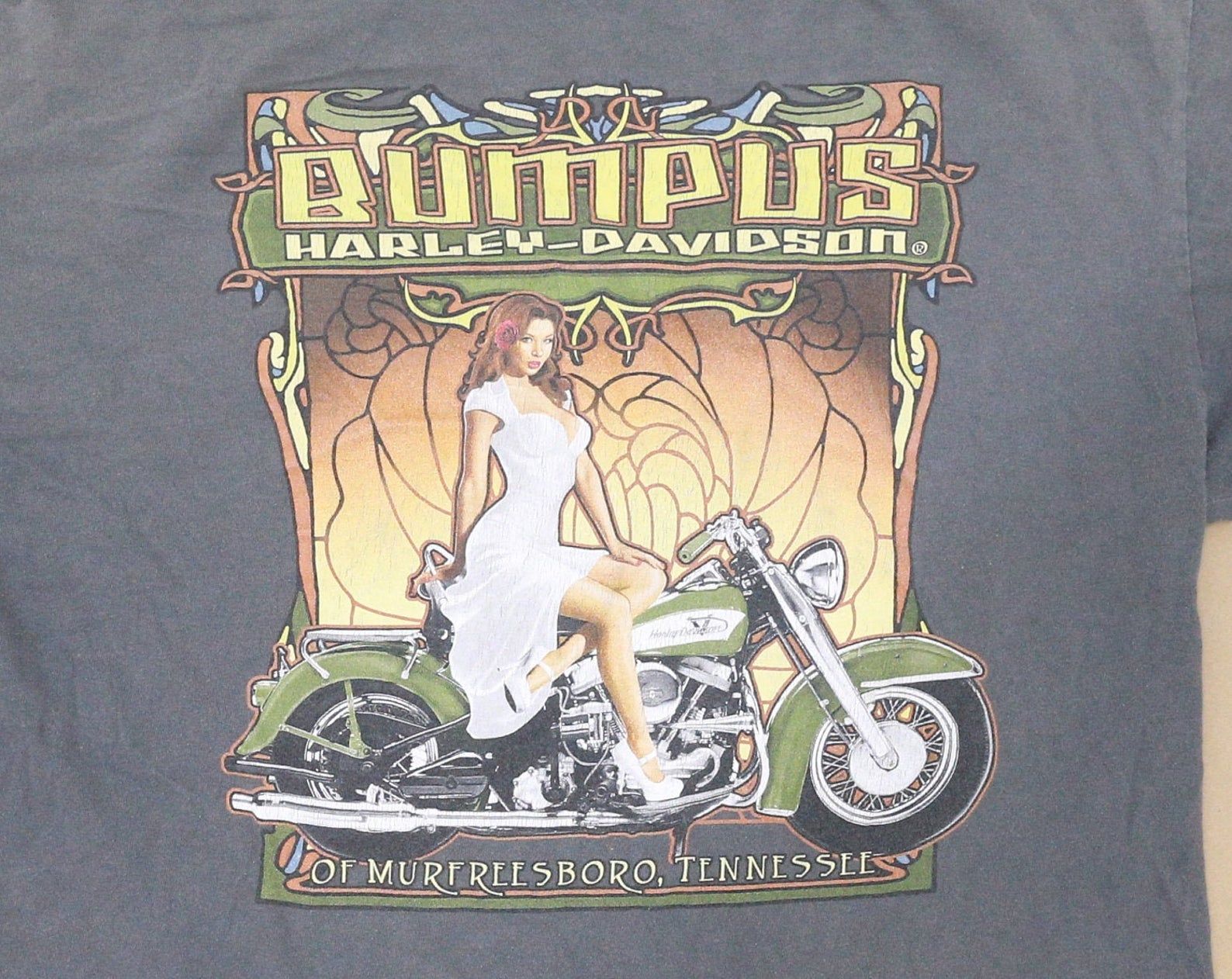 Harley Davidson Murfreesboro Tennessee - Vintage Tee