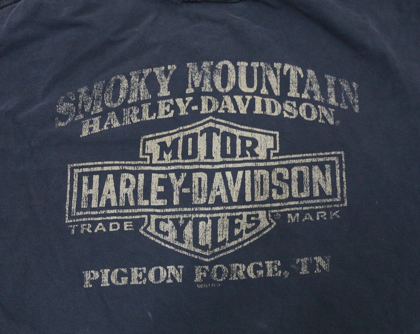 Harley Davidson Of Pigeonforge Tennessee - Vintage Tee