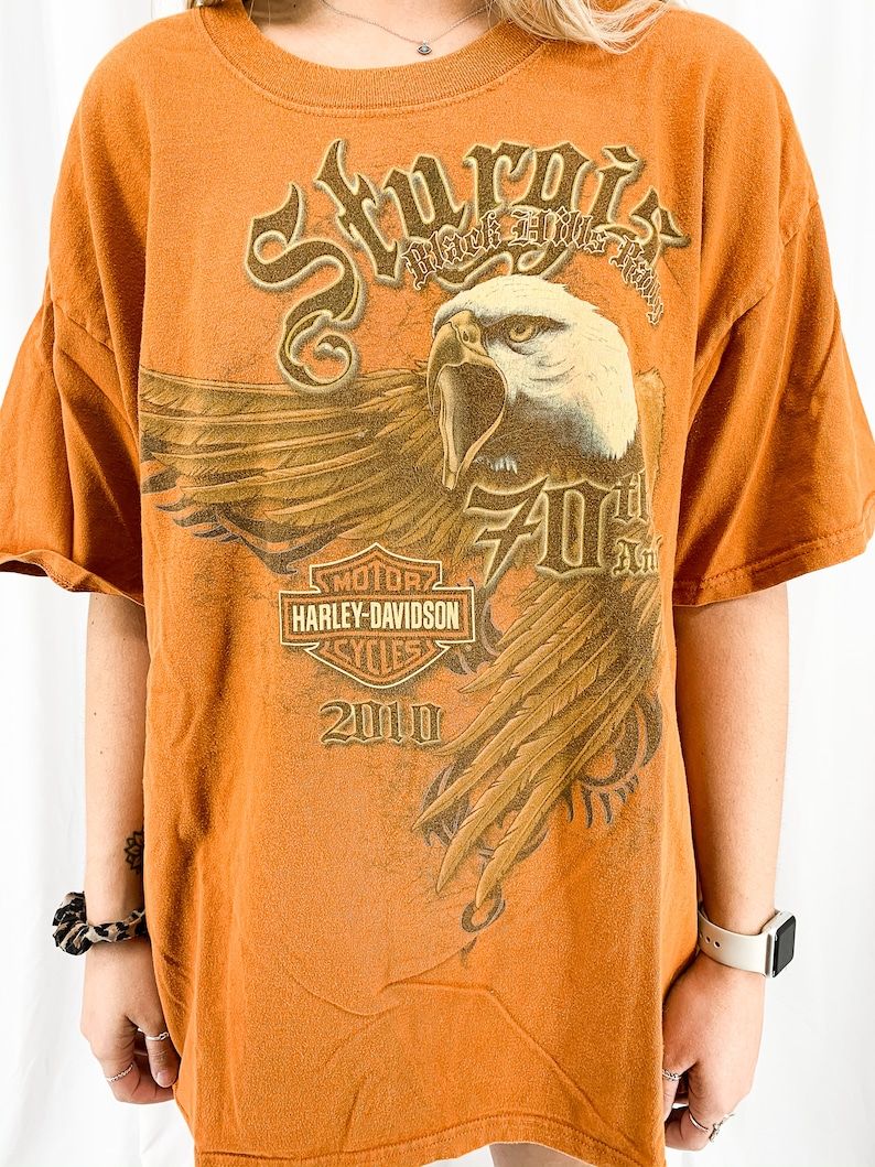 Harley Davidson Tee Rare Design Shirt