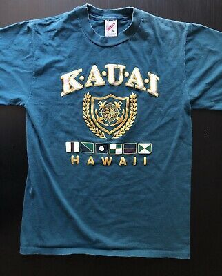Hawaii Kauai Vtg 90s Shirt JerzeesMade In Usa shirt