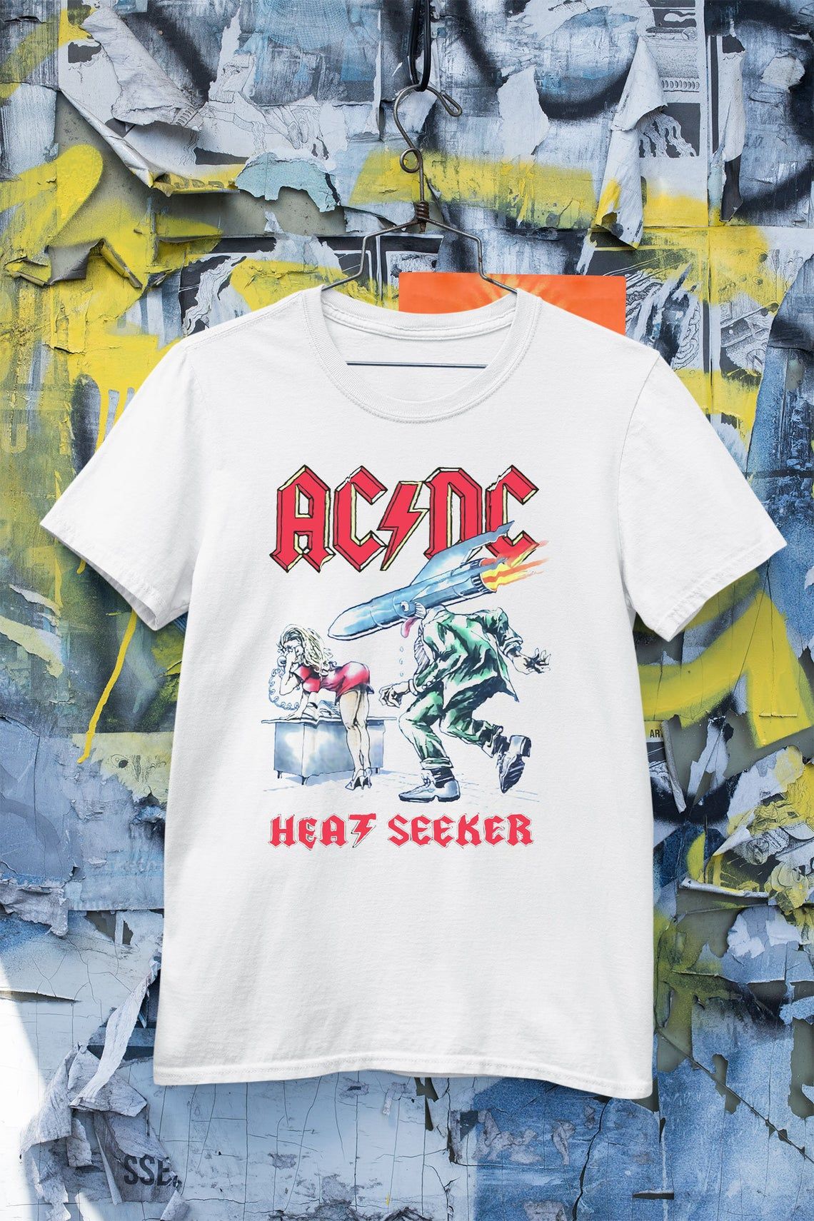 Heat Seeker - 1988 ACDC Gift Birthday Shirt