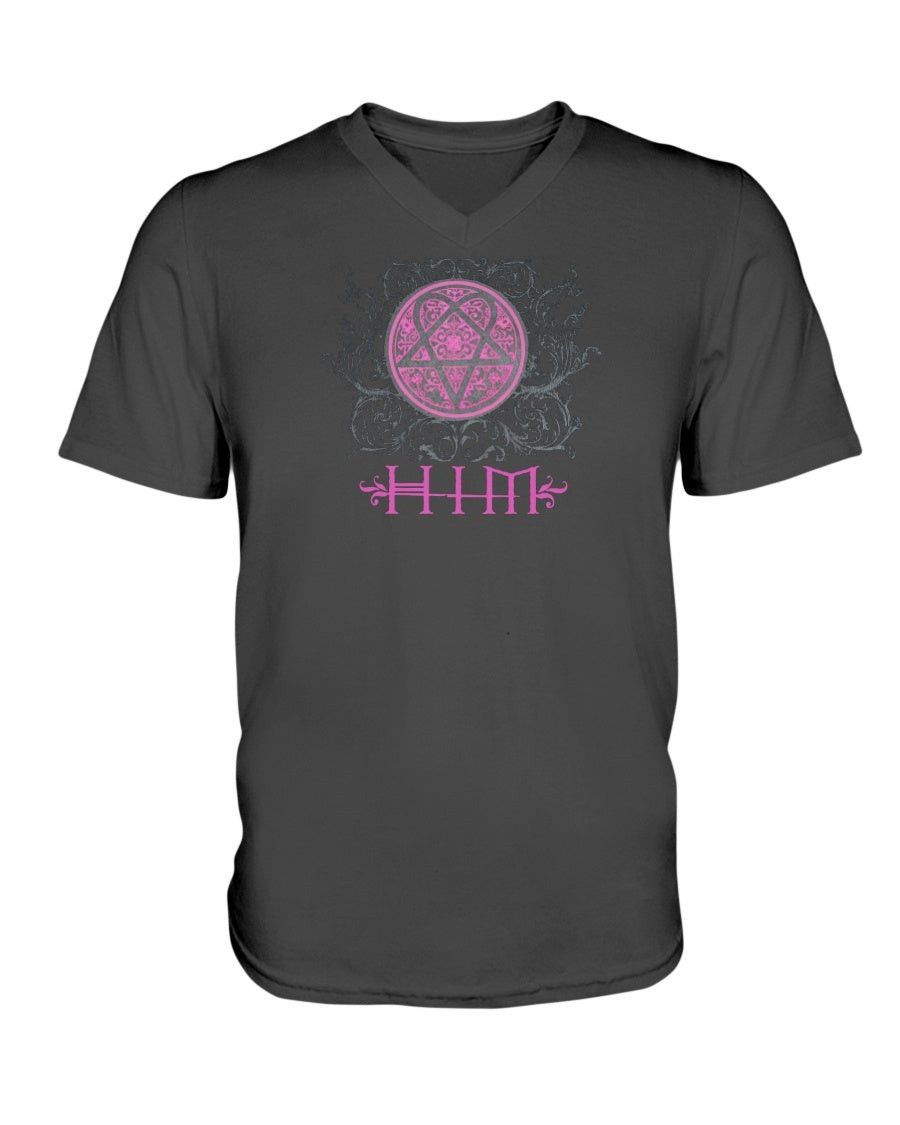 Him Gothic Band Ladies Fan Favorite V Neck Tee 211126