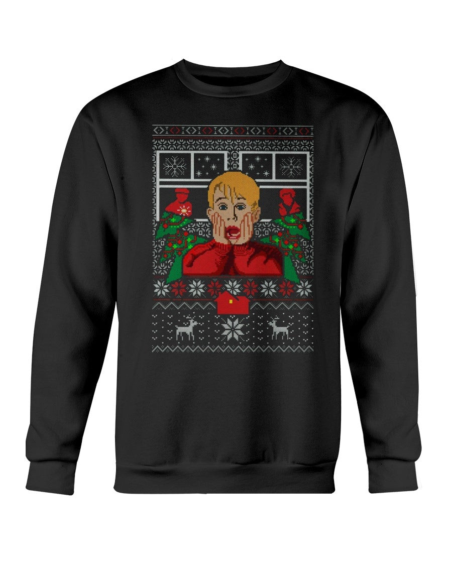 Home Alone Ugly Christmas Sweatshirt 211207