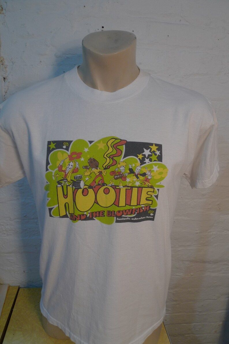 Hootie And The Blowfish Concert Shirt Single Sided Old Giant Label