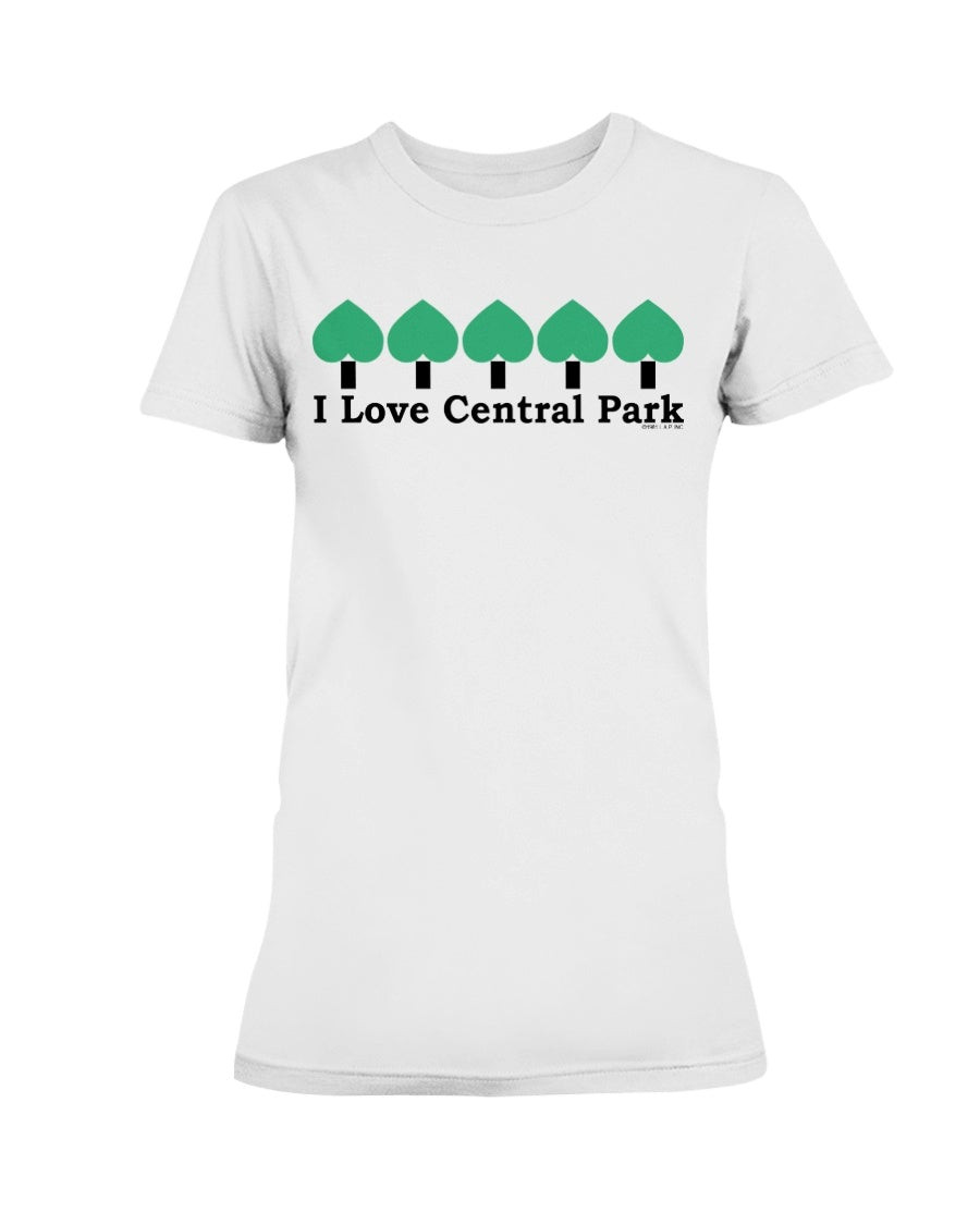 I Love Central Park Ladies T Shirt 211214